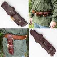 TBS Leather Full Cover Multi Carry Knife Sheath - DC4 Variant